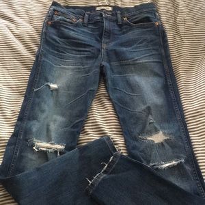 Women’s 29 Madewell 9” higher rise skinny jean